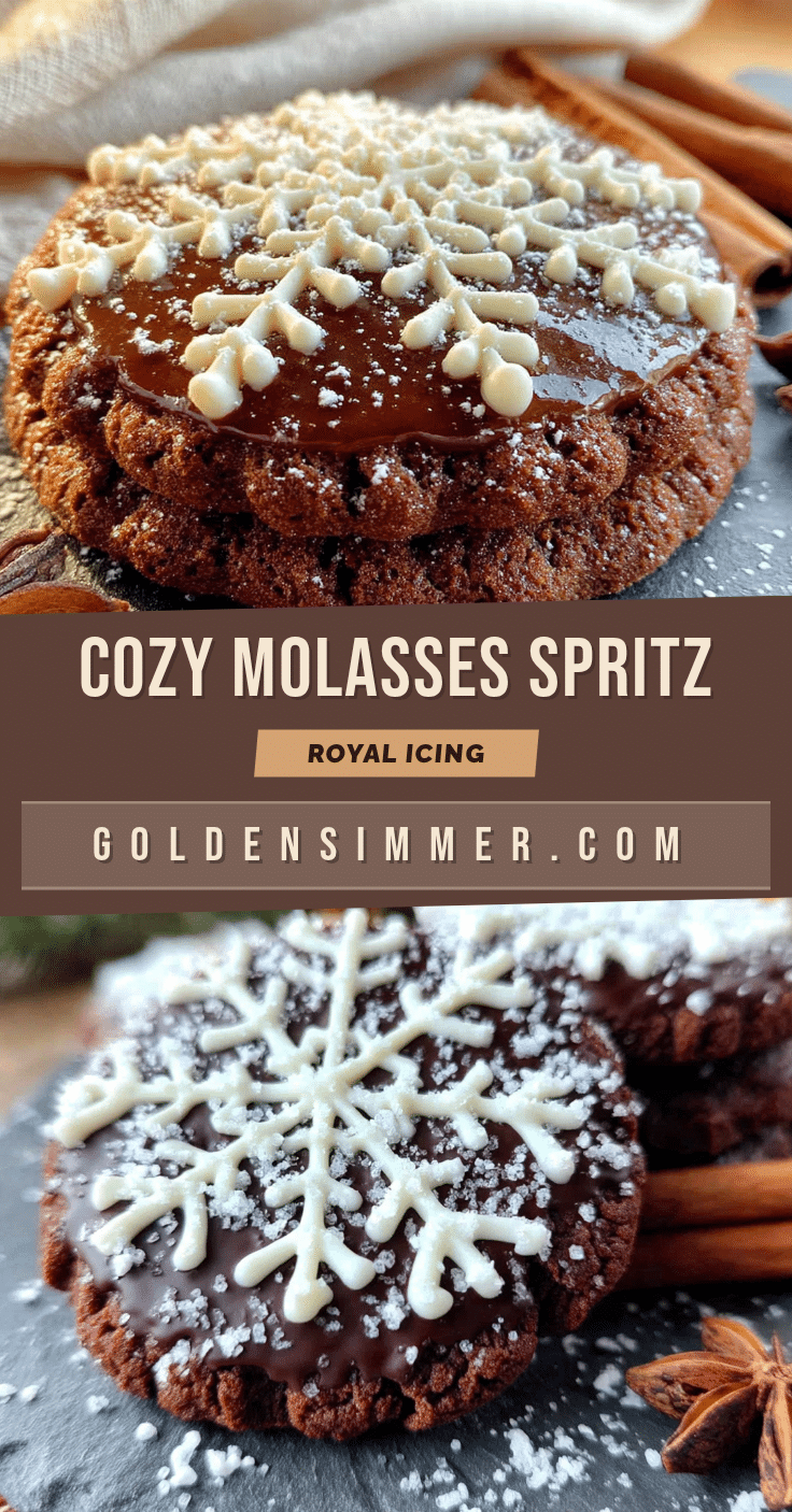 molasses spritz cookies royal icing recipe