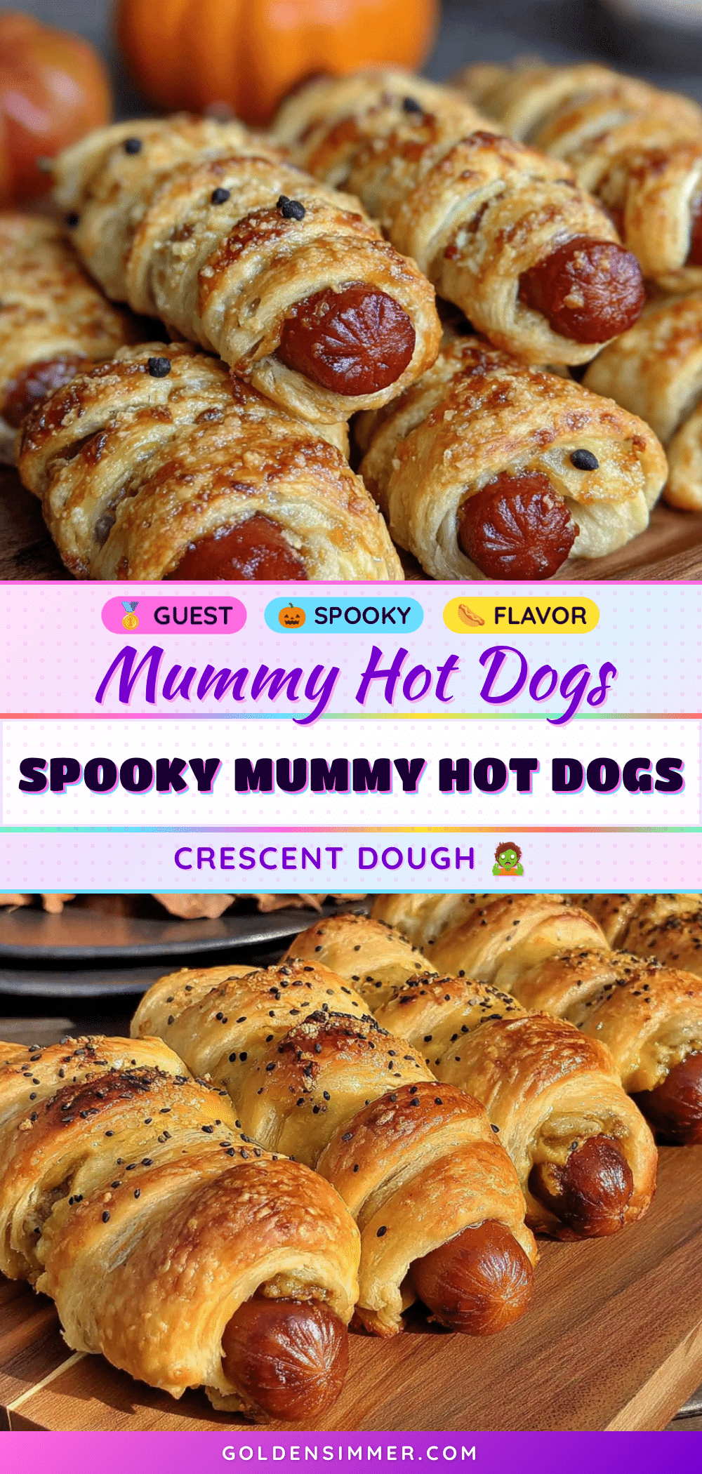 mummy hot dogs recipe