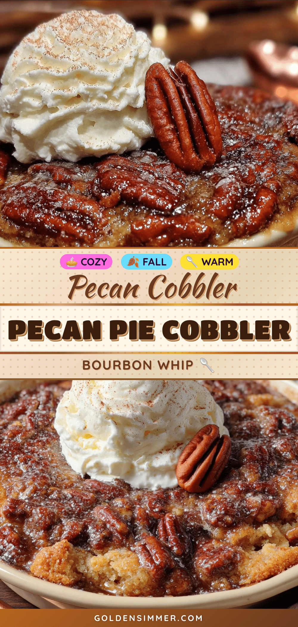 pecan pie cobbler recipe