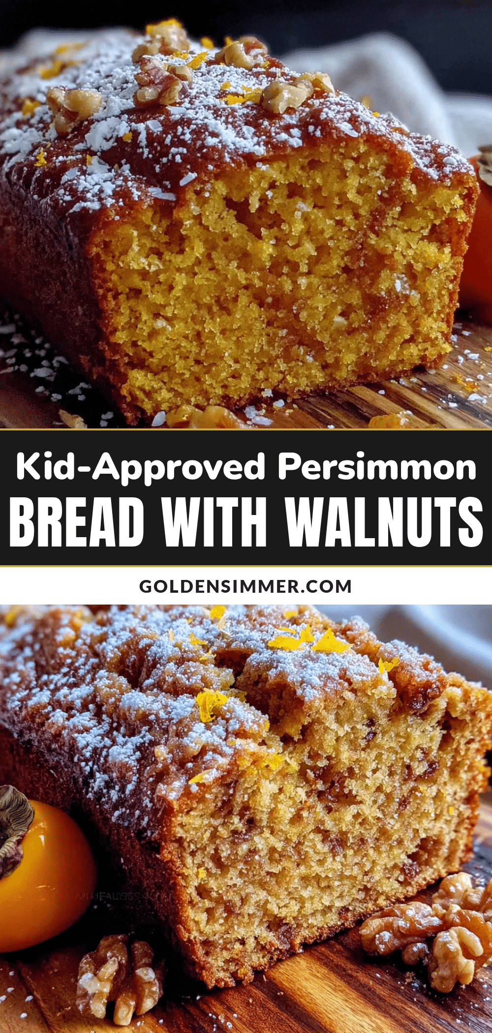 persimmon bread recipe