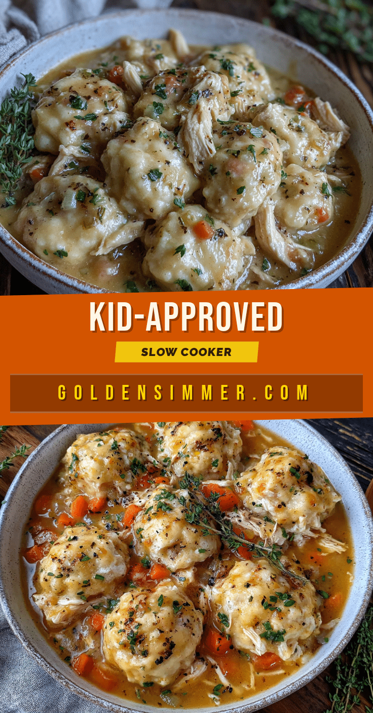 slow cooker chicken and dumplings recipe
