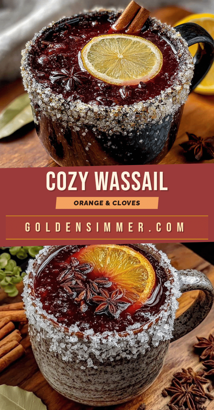 slow cooker wassail with orange and cloves recipe