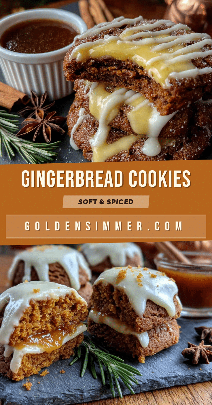 soft gingerbread cookies recipe