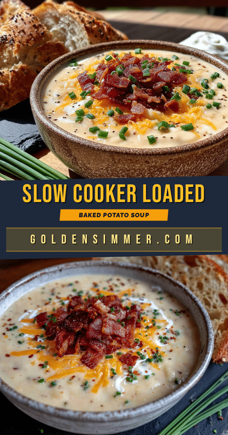 best slow cooker loaded baked potato soup recipe