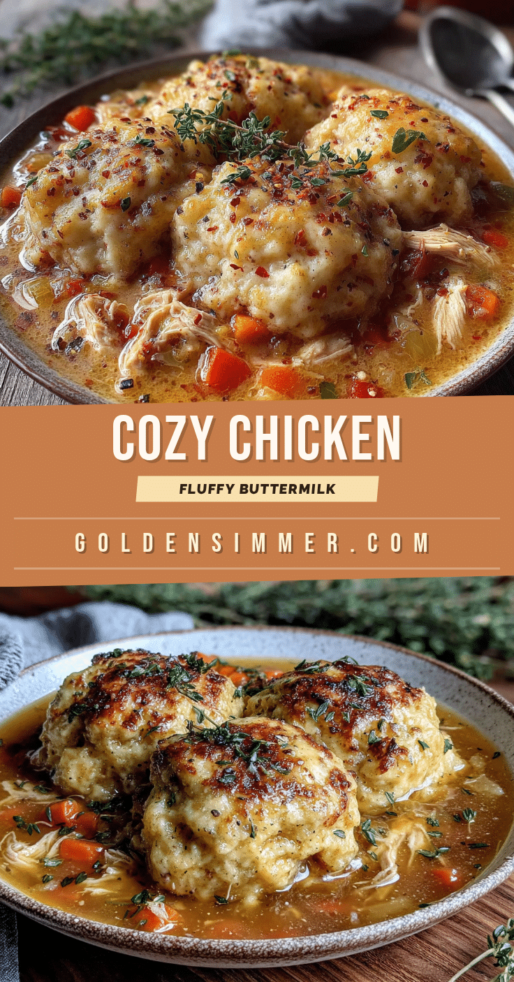 cozy chicken and dumplings recipe