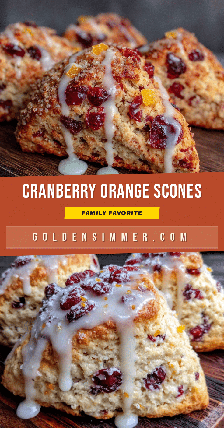 cranberry orange scones recipe