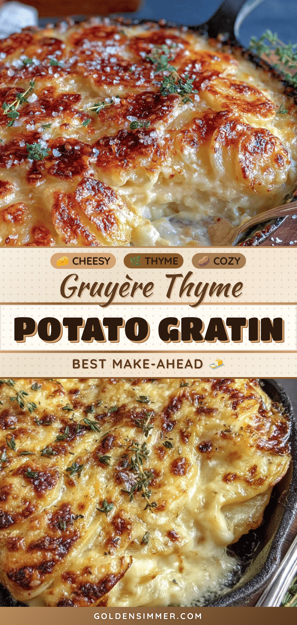 make-ahead gruyère potato gratin recipe