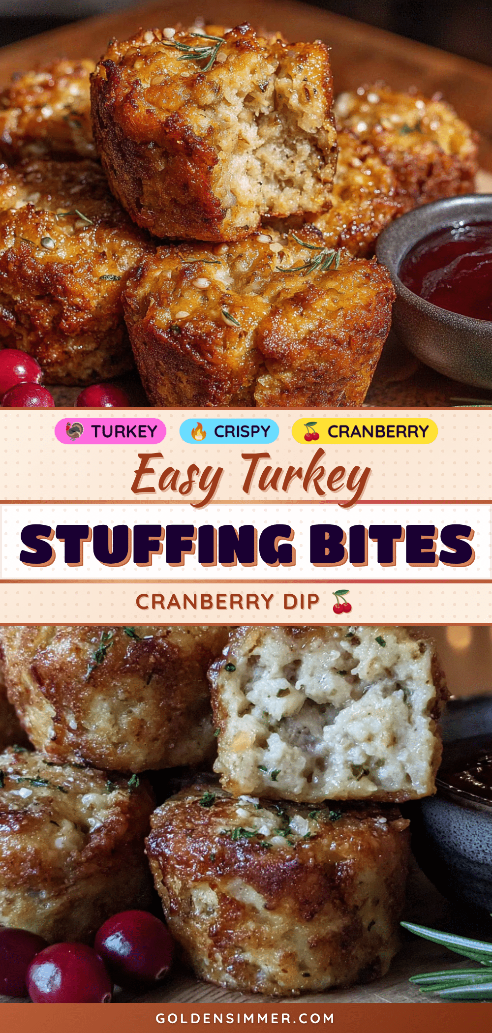 turkey stuffing bites recipe